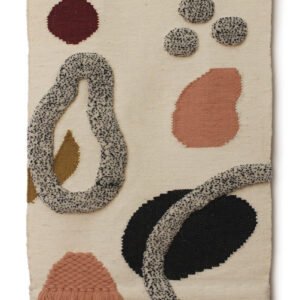 Niryat Business Hand Woven Geometric Multicolor Woolen Decorative Modern Wall Hanging for Office and Home Décor