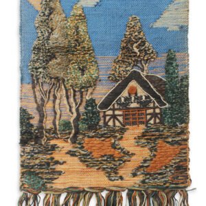Niryat Business Hand Woven Rural Inspired Decorative Jute Wall Hanging Home Décor, Tassels, Multicolored