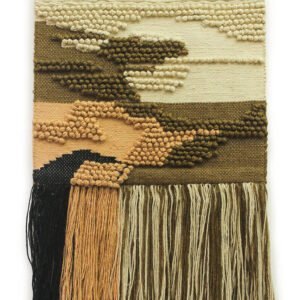 Niryat Business Hand Woven Classic Colorful Wall Hanging Home Décor in Bohemian Style With Long Tassels