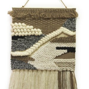 Niryat Business Boho Culture Inspired Woolen Handwoven Wall Hanging for Home, Room, and Office Décor