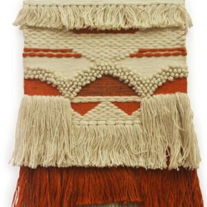 Niryat Business Bohemian Jute Handwoven Wall Hanging with Large Decorative Tassels for Home Décor