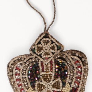 Niryat Business 4"x3.5" Royal London Zari thread crown
